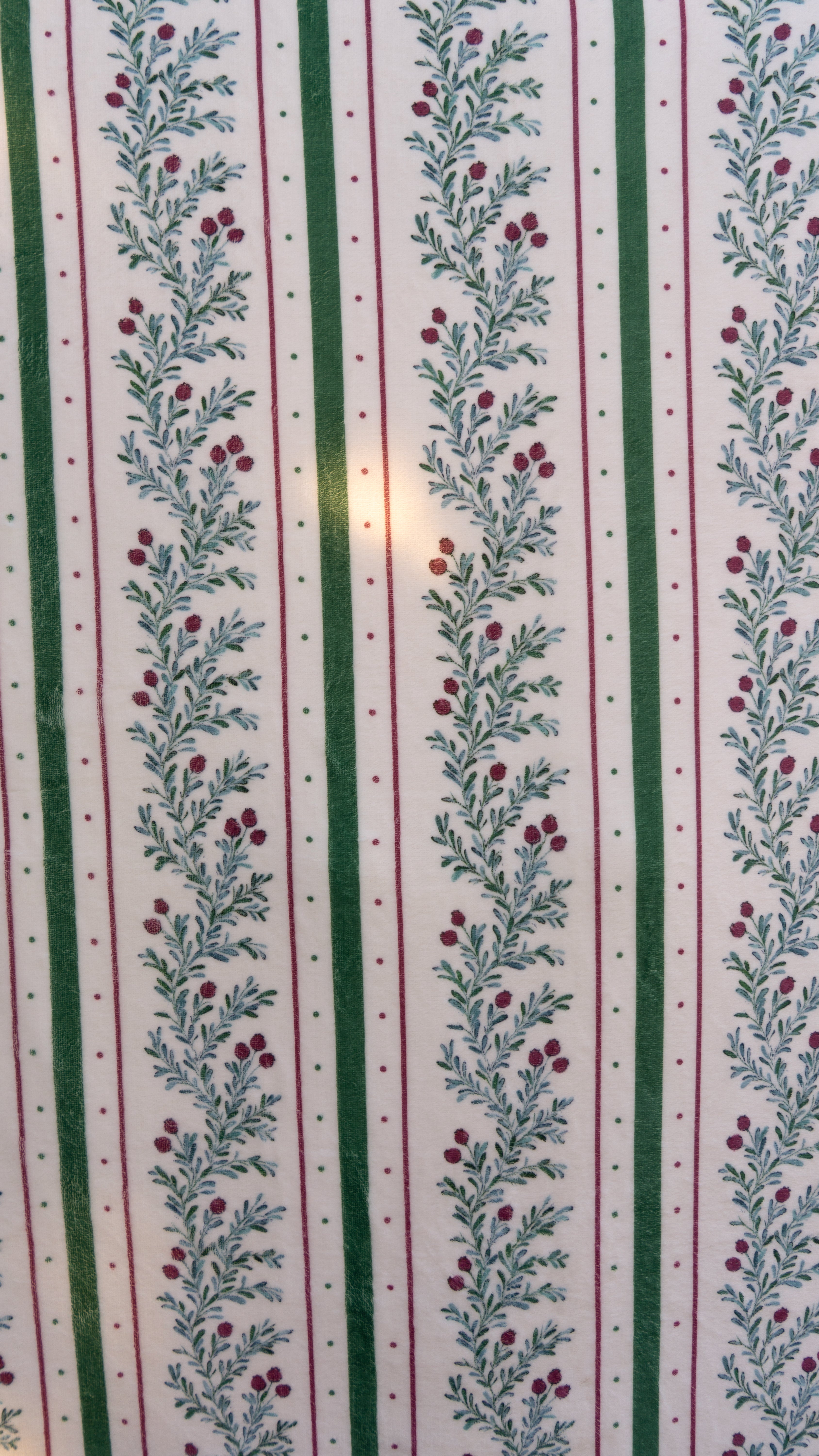 Deck the Halls | Flannel Sherpa Throw Blanket